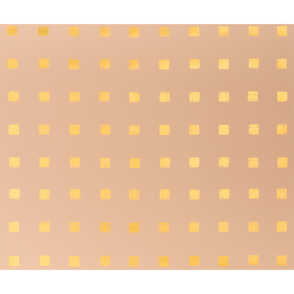 Chalet Shell/Gold by Groundworks Wallcovering KELLY WEARSTLER WALLPAPERS II PAPER - 100% United States - Horizontal: 13.5 and Vertical: 18 27 - Fabric Carolina -