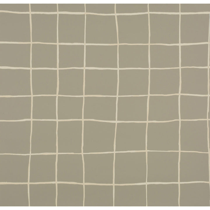 Coquette Grey/Cream by Groundworks Wallcovering KELLY WEARSTLER WALLPAPERS II PAPER - 100% United States - Horizontal: 27 and Vertical: 27 27 - Fabric Carolina -