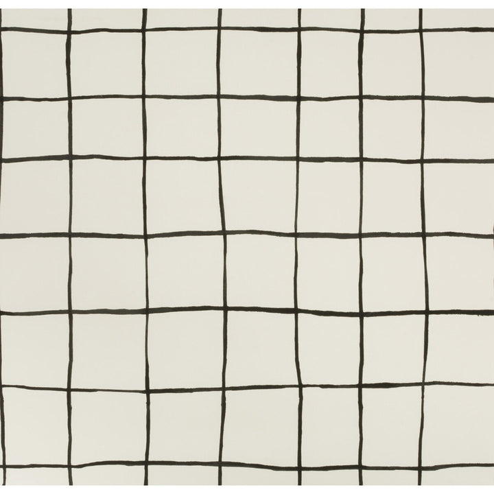Coquette Ivory/Black by Groundworks Wallcovering KELLY WEARSTLER WALLPAPERS II PAPER - 100% United States Horizontal: 27 and Vertical: 27 27 - Fabric Carolina -