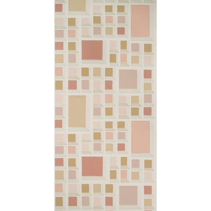 Rarity Paper Blush/Ivory by Groundworks Wallcovering KELLY WEARSTLER WALLPAPERS III PAPER - 100% United States - Horizontal: 27 and Vertical: 30 27 - Fabric Carolina -