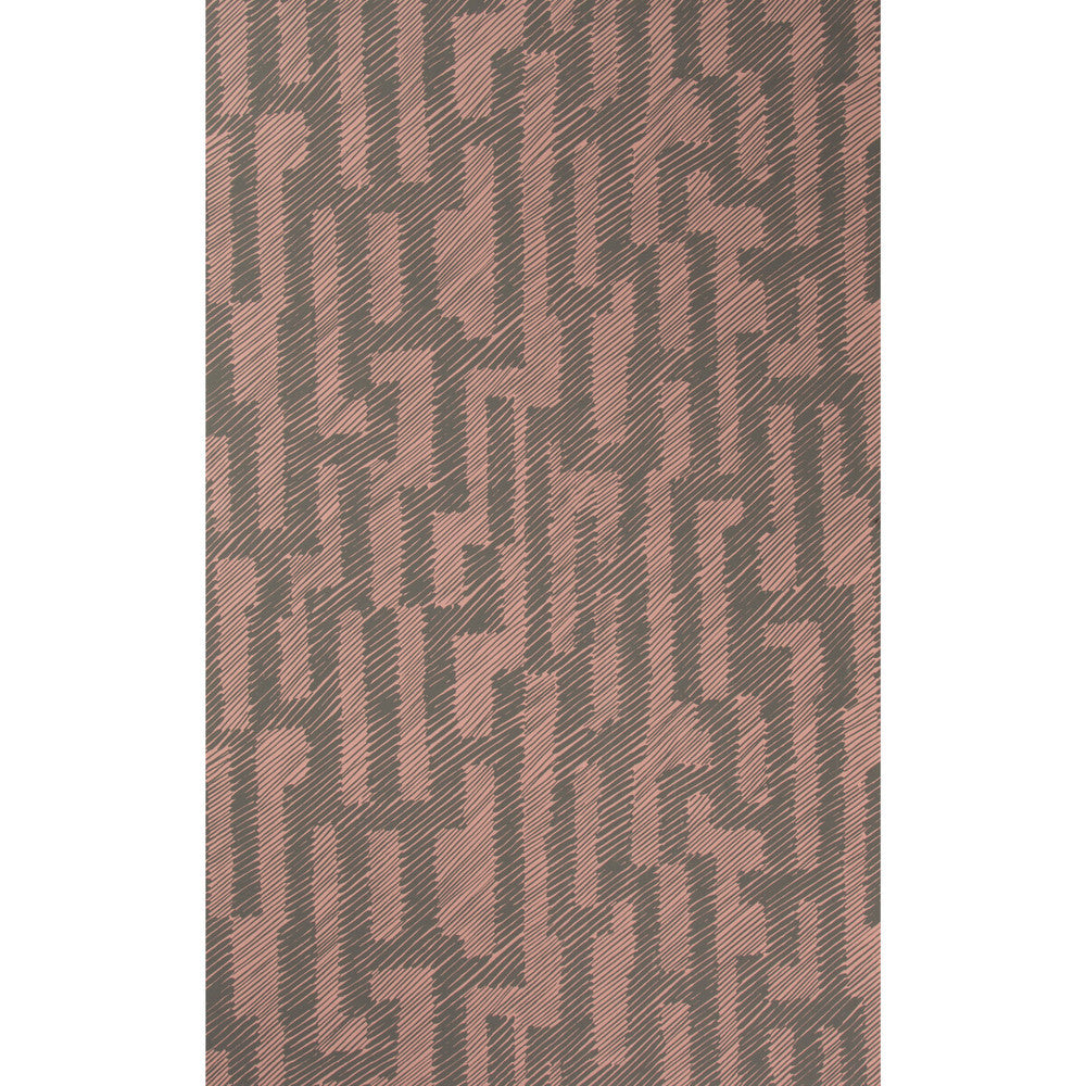Verge Paper Pinot/Noir by Groundworks Wallcovering KELLY WEARSTLER WALLPAPERS III PAPER - 100% United States - Horizontal: 27 and Vertical: 24.5 27 - Fabric Carolina -