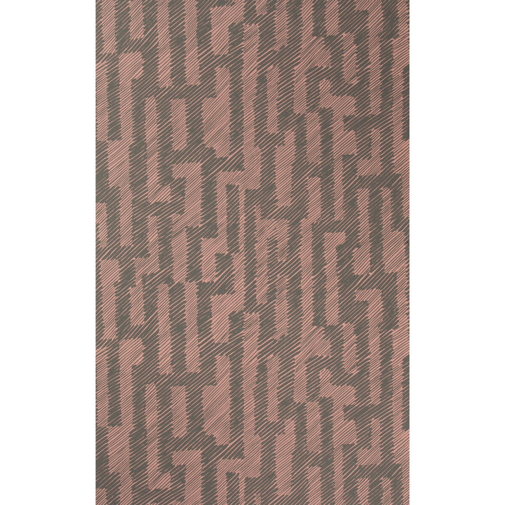 Verge Paper Pinot/Noir by Groundworks Wallcovering KELLY WEARSTLER WALLPAPERS III PAPER - 100% United States Horizontal: 27 and Vertical: 24.5 27 - Fabric Carolina -