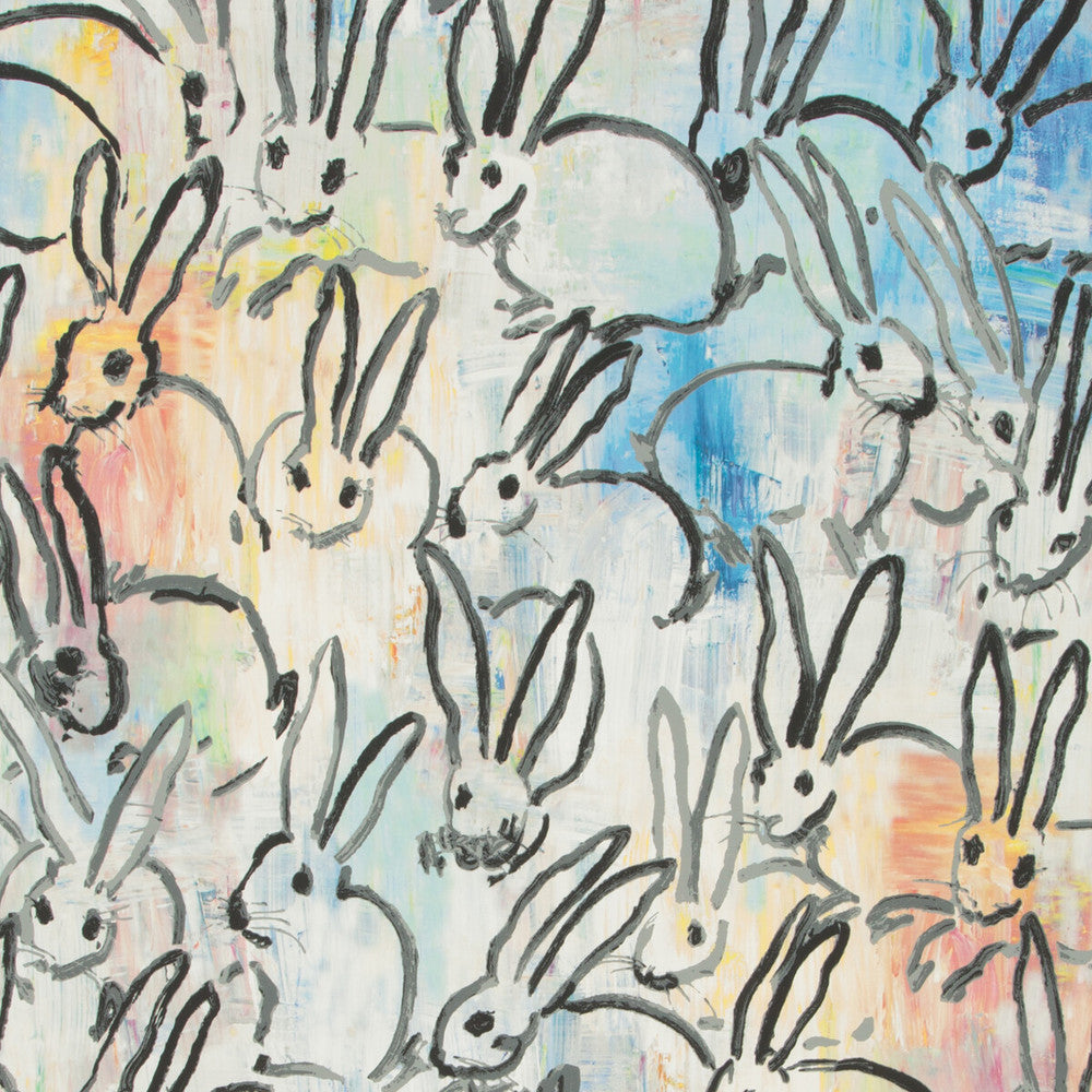 Lucky Charm Multi by Groundworks Wallcovering HUNT SLONEM II PAPER - 100% United States - Horizontal: 27 and Vertical: 31.75 27 - Fabric Carolina -