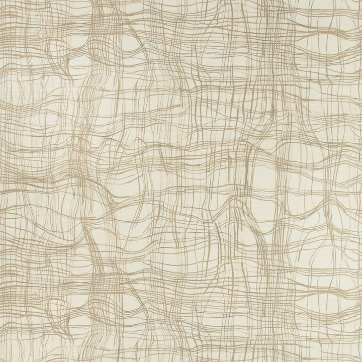 Entangle Paper Almond by Groundworks Wallcovering KELLY WEARSTLER WALLPAPERS IV JUTE - 90%;COTTON - 10% Italy Horizontal: 34.25 and Vertical: 24.41 34.25 - Fabric Carolina -