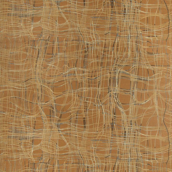 Entangle Paper Saddle by Groundworks Wallcovering KELLY WEARSTLER WALLPAPERS IV JUTE - 90%;COTTON - 10% Italy - Horizontal: 34.25 and Vertical: 24.41 34.25 - Fabric Carolina -