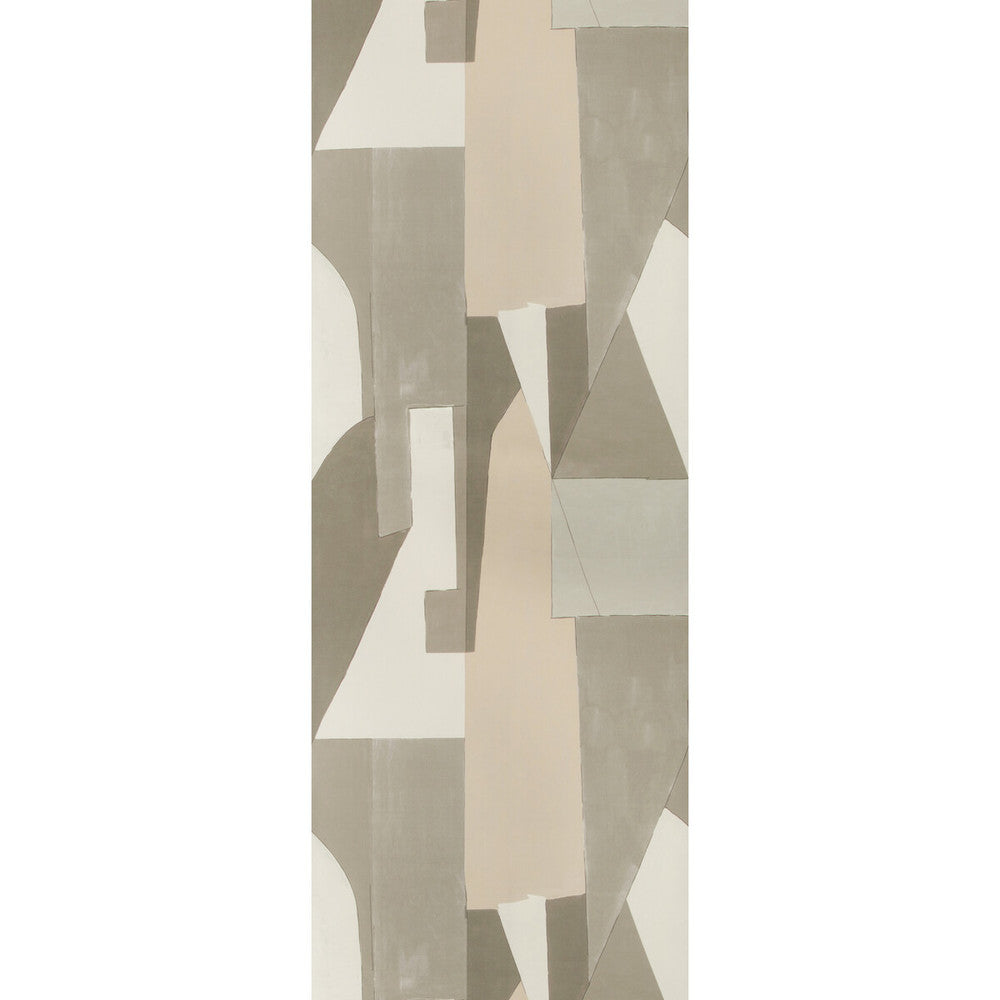 District Paper Alabaster by Groundworks Wallcovering KELLY WEARSTLER WALLPAPERS V CELLULOSE - 60%;POLYESTER - 24%;MINERAL FILLERS - 12%;BINDER - 4% Italy - Horizontal: 26.77 and Vertical: 42.18 26.77 - Fabric Carolina -
