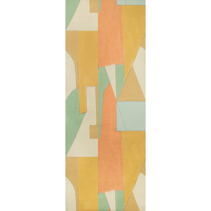 District Paper Tawny by Groundworks Wallcovering KELLY WEARSTLER WALLPAPERS V CELLULOSE - 60%;POLYESTER - 24%;MINERAL FILLERS - 12%;BINDER - 4% Italy - Horizontal: 26.77 and Vertical: 42.18 26.77 - Fabric Carolina -