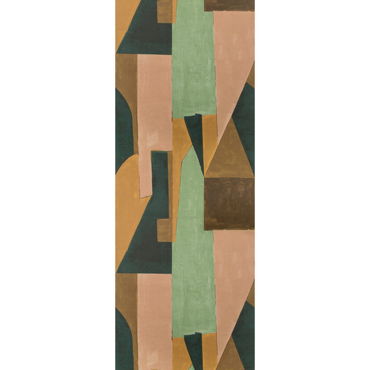 District Paper Tobacco by Groundworks Designer Wallcovering KELLY WEARSTLER WALLPAPERS V CELLULOSE - 60%;POLYESTER - 24%;MINERAL FILLERS - 12%;BINDER - 4% Italy Horizontal: 26.77 and Vertical: 42.18 26.77 - Swanky Fabrics -
