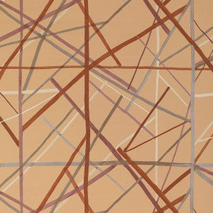 Simpatico Paper Faded Terracotta by Lee Jofa Modern Wallcovering