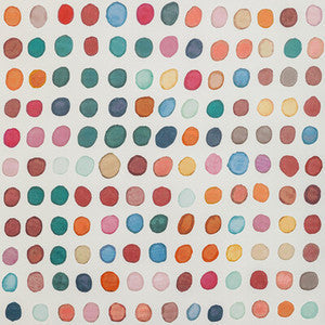 Twister Paper Petal/Teal by Lee Jofa Modern Wallcovering