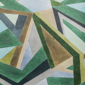 Roulade Paper Juniper/Buff by Lee Jofa Modern Wallcovering