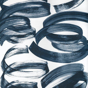 Laryo Paper Indigo by Lee Jofa Modern Wallcovering