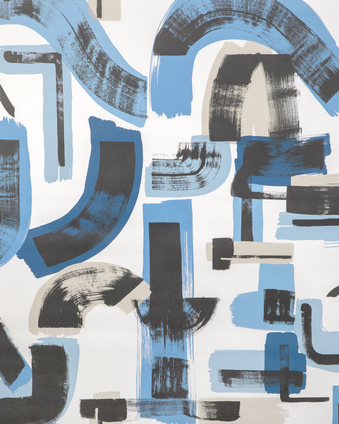 Capri/Navy By Lee Jofa Modern Wallcovering