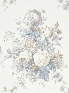 Scalamandre Fabric Sybilla Bouquet Frost