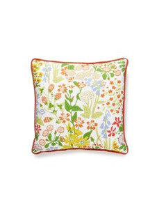 Scalamandre Pillows Nymph Floral Pillow 18 X 18 - Springtime