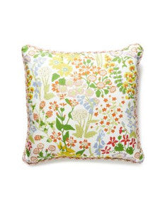 Scalamandre Pillows Nymph Floral Pillow 22 X 22 - Springtime
