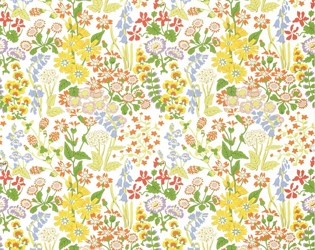 Nymph Floral Wallcovering Springtime GWWP885860001 by Grey Watkins Designer Wallpaper