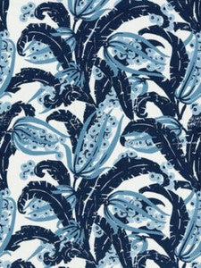Scalamandre Fabric Tropique Marine