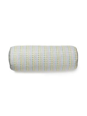 Odette Weave Pillow 21 X 7 - Parakeet GWBODETPILL0002 by Scalamandre Designer Pillows 50% VISCOSE 25% LINEN 25% POLYESTER U.S.A. Horizontal: and Vertical: 0 - Swanky Fabrics -