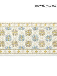 Scalamandre Trim Hansel Embroidered Tape Seaside