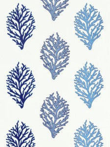Scalamandre Fabric Coral Reef Embroidery Marine
