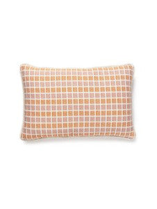 Scalamandre Pillows Fair Isle Pillow 14 X 22 - Begonia