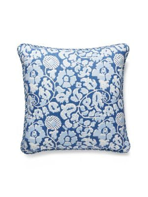 <p>Maiden Floral Pillow 22 X 22 - Denim GWMAIDFPILL0003 by Scalamandre Pillows</p><p><strong>Required Minimum Quantity Purchase: Product</p><p>Book: </p><p>Content: 60% LINEN 30% COTTON 10% NYLON</p><p>Origin: U.S.A.</p><p>Performance: </p><p>Repeat: Horizontal: and Vertical: </p><p>Width: 0</p>