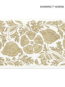 Scalamandre Trim Gretel Printed Tape Wheat Fields