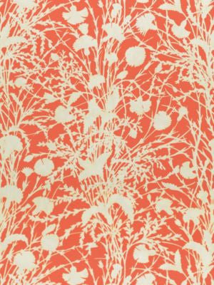 Wildflower Guava GW166230004 by Grey Watkins Designer Fabric FLORA 100% COTTON SWITZERLAND MEDIUM DUTY Horizontal: 34.6" and Vertical: 26" 53.5 - Swanky Fabrics -