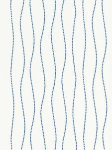 Scalamandre Fabric Eyelet Wave Marine
