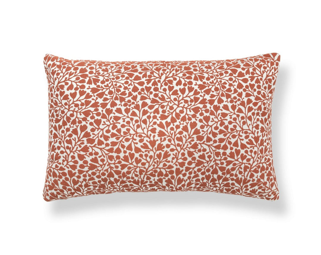 Elodie Weave Pillow 14 X 22 - Bittersweet GWLBDK272280004 by Scalamandre Designer Pillow