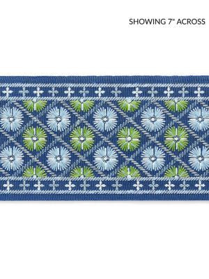 <p>Hansel Embroidered Tape Blackberry Fields GWT33290004 by Scalamandre Trim</p><p><strong>Required Minimum Quantity Purchase: Fabrics by the yard 1 YARD MINIMUM </p><p>Book: FOLKLORE</p><p>Content: 70% COTTON 30% POLYESTER</p><p>Origin: INDIA</p><p>Performance: MEDIUM DUTY</p><p>Repeat: Horizontal: 1.5" and Vertical: </p><p>Width: 4</p>
