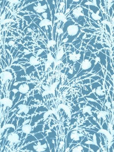 Scalamandre Fabric Wildflower Blueprint