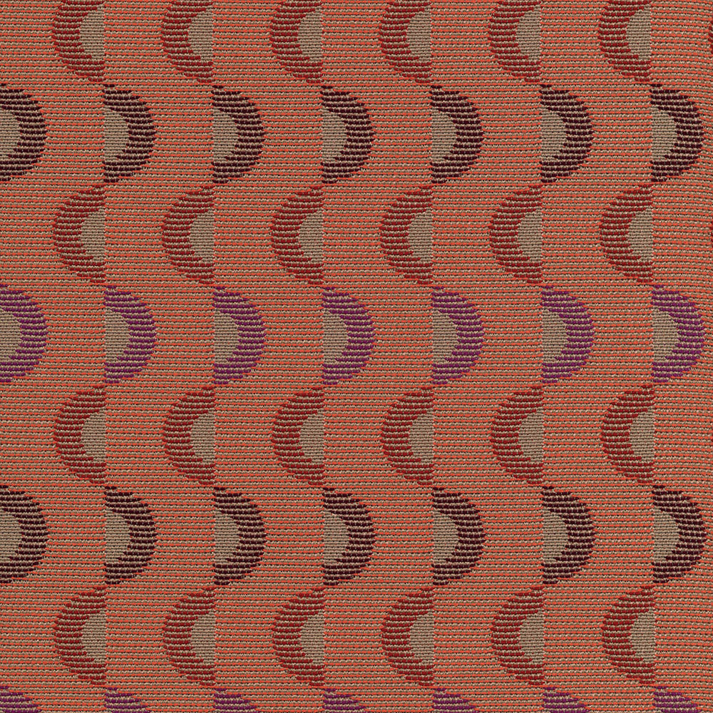 Gyre 441 Coral Reef by Seaqual Designer Fabric Gyre 78% Polyester,22% Seaqual Polyester 102,000 Double Rubs (Wyzenbeek) </p><p>Repeat: Horizontal: 1.875 in. (4.763 cm) across the roll and Vertical: 6.675 in. (16.955 cm) up the roll 55 in. (140 cm) - Swanky Fabrics -