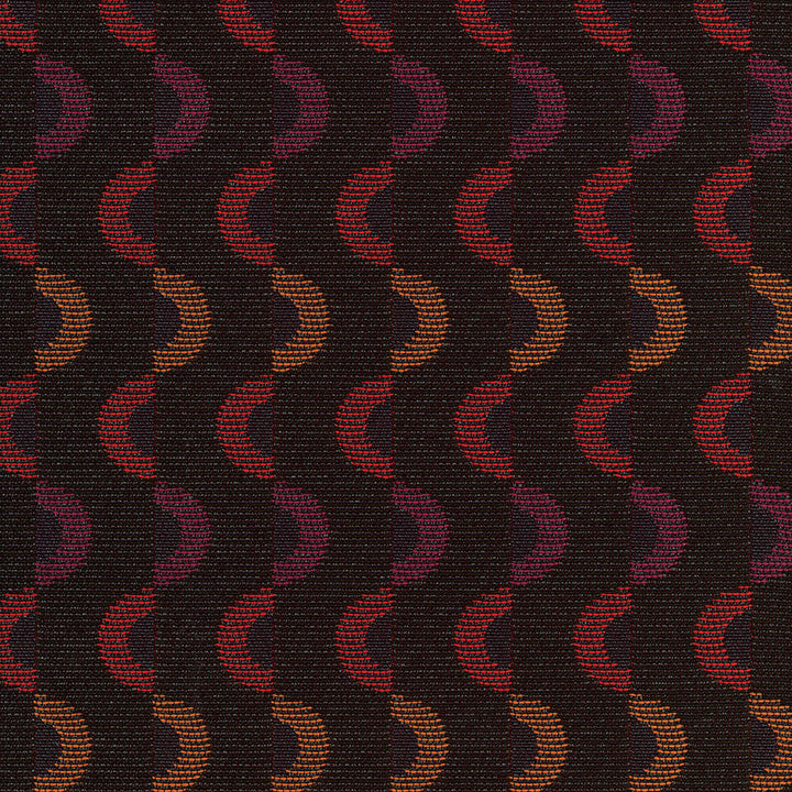 Gyre 451 Flame by Seaqual Fabric Gyre 78% Polyester,22% Seaqual Polyester 102,000 Double Rubs (Wyzenbeek) </p><p>Repeat: Horizontal: 1.875 in. (4.763 cm) across the roll and Vertical: 6.675 in. (16.955 cm) up the roll 55 in. (140 cm) - Fabric Carolina -