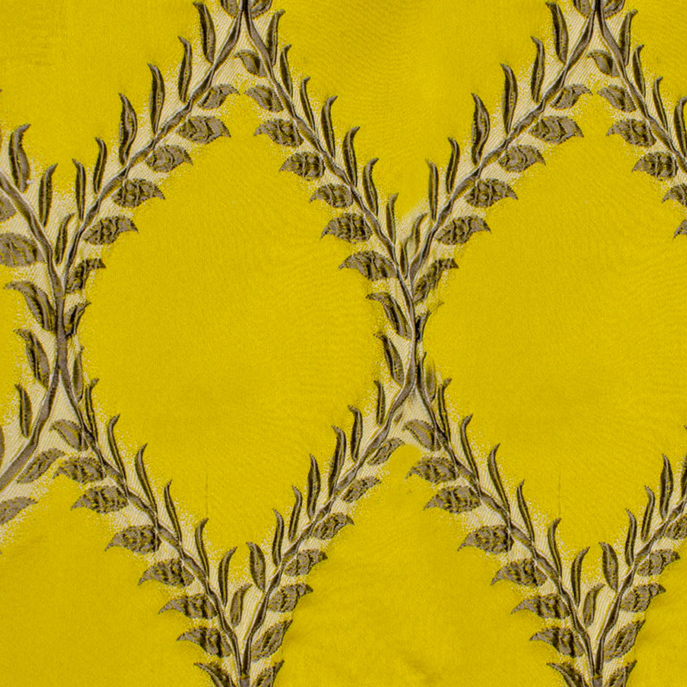 Garnet A Citron by Europatex Fabric Garnet 100% Polyester V: 7.89" H: 4.85" 55.00 inches - Fabric Carolina -