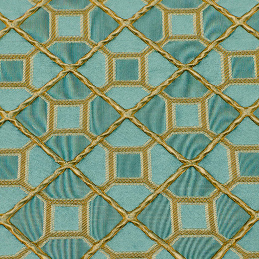 Garnet-B-Teal by Europatex Fabric Garnet 100% Polyester China See Sample Horizontal: N/A and Vertical: N/A 55.00 inches  - Fabric Carolina -