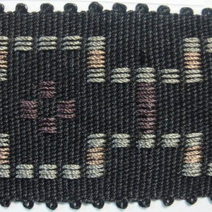 Gates Charcoal by Europatex Fabric