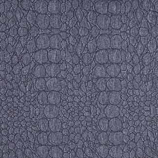 Gator Glam Navy 2388711008 by Carole Fabric Exclusive Mermaid 55% Polyester, 27% Cotton, 18% Viscose TURKEY H: 5 1/4"V, 13 4/5"H  56" Minimum (See sample for specifics) - Fabric Carolina - Carole Exclusive