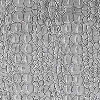 Gator Glam Steel 2388711004 by Carole Fabric Exclusive Stone Gate 55% Polyester, 27% Cotton, 18% Viscose TURKEY H: 5 1/4"V, 13 4/5"H  56" Minimum (See sample for specifics) - Fabric Carolina - Carole Exclusive