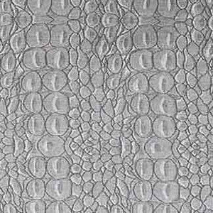 Gator Glam Steel 2388711004 by Carole Fabric Exclusive