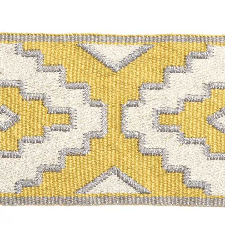 Giarre Summer by Europatex Designer Fabric San Marino 55% Linen, 25% Fibranne, 20% Polyester 3.75" 3.00 inches - Swanky Fabrics -
