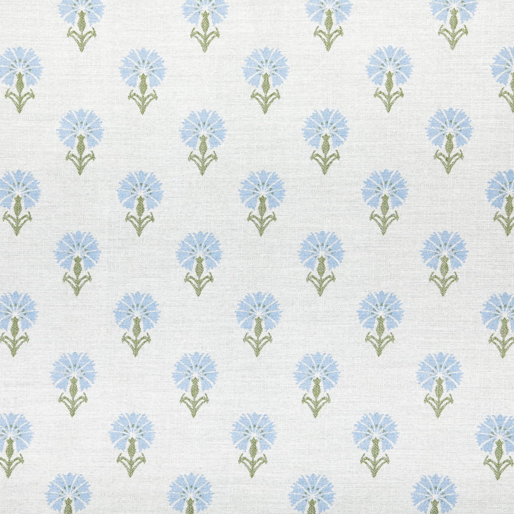 Ginny Cornflower A1325-02 by 29 Park Designer Fabric