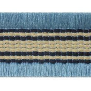 Gombra Blue by Europatex Fabric