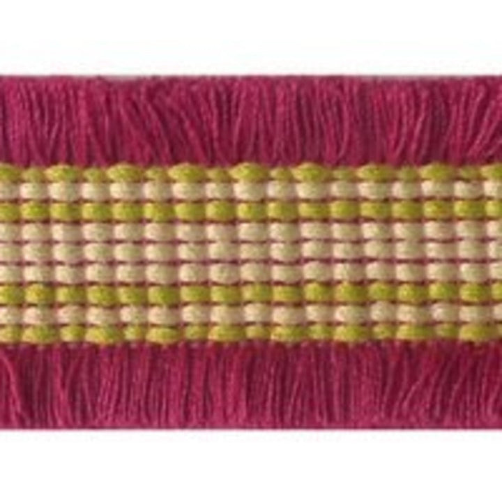 Gombra Pink by Europatex Designer Fabric Carnivale 100% Polyester 1.50 inches - Swanky Fabrics -