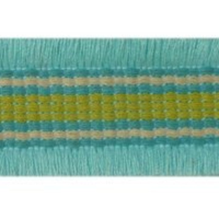 Gombra Teal by Europatex Fabric Carnivale 100% Polyester 1.50 inches - Fabric Carolina -