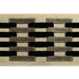 Gothenburg Charcoal by Europatex Fabric