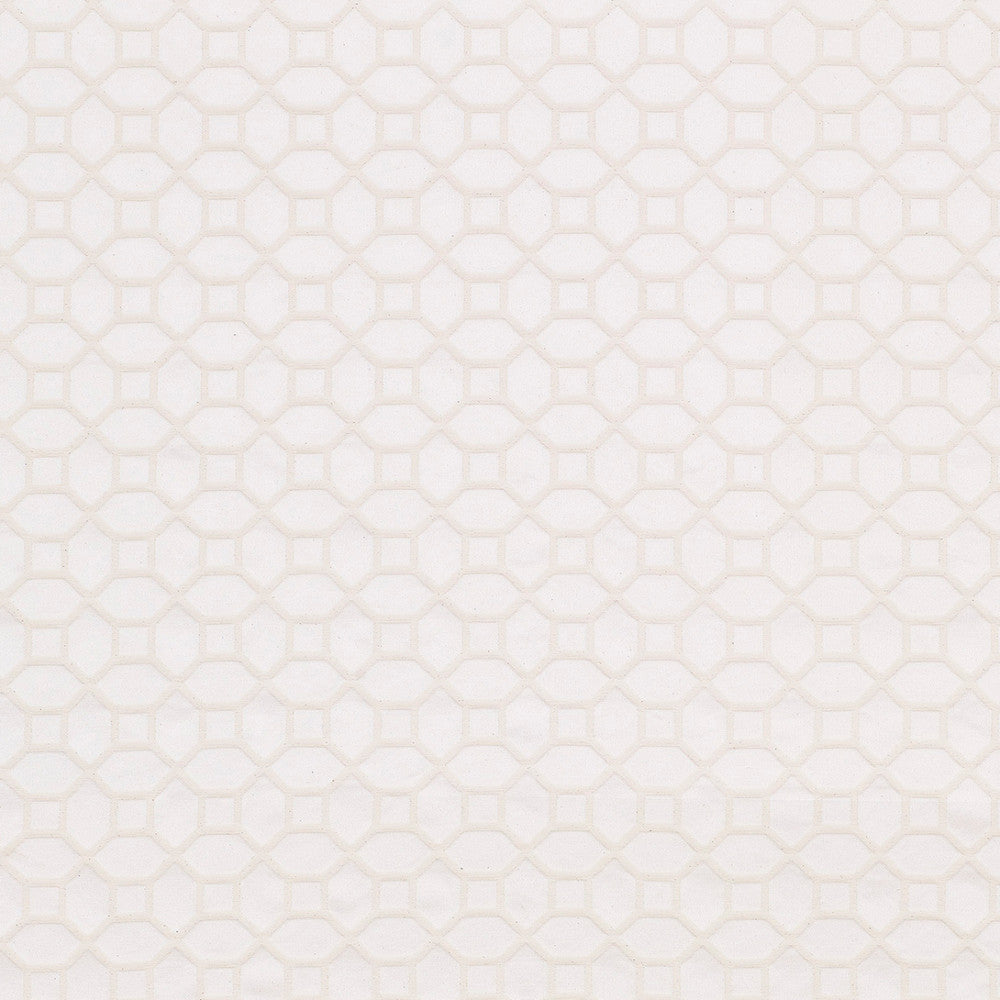 Gramercy Square Natural by Europatex Designer Fabric Gramercy & Parade 60% Cotton, 40% Polyester 2.5" H, 2.5" V 54.00 inches - Swanky Fabrics -