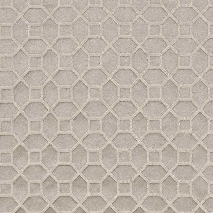Gramercy Square Silver by Europatex Fabric Gramercy & Parade 60% Cotton, 40% Polyester 2.5" H, 2.5" V 54.00 inches - Fabric Carolina -