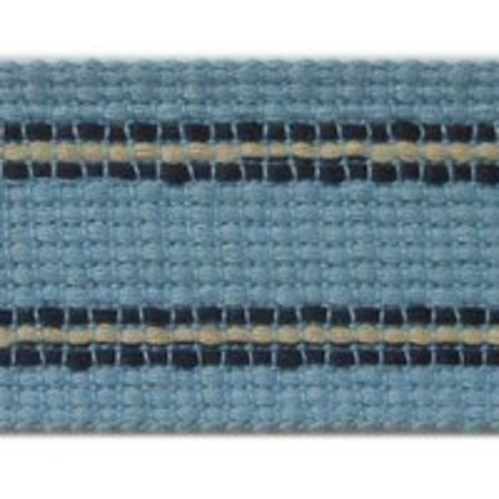 Grassi Blue by Europatex Fabric Carnivale 100% Polyester 1.50 inches - Fabric Carolina -